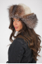 CHAPKA USHANKA Blanc Crystal