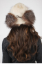 CHAPKA USHANKA Blanc Crystal