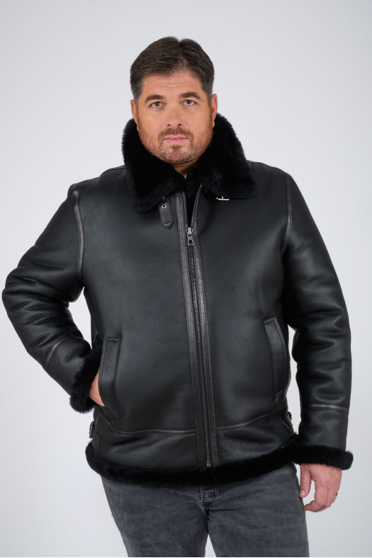 AUGUSTE ICON BOMBARDIER Noir