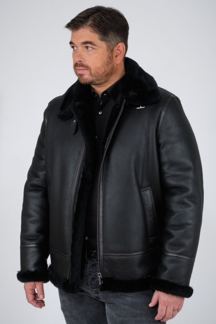 AUGUSTE ICON BOMBARDIER Noir