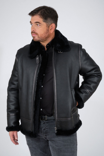 AUGUSTE ICON BOMBARDIER Noir