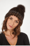 BONNET VISON Marron