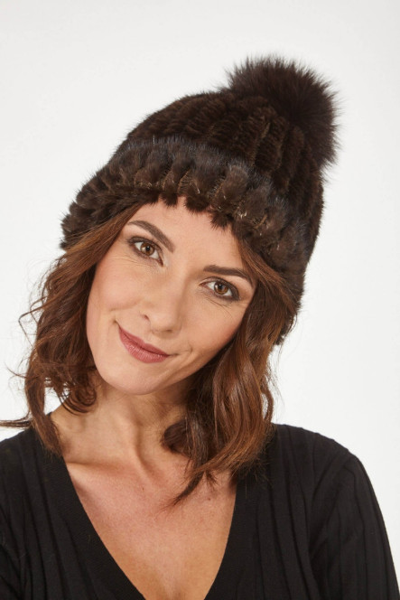 BONNET VISON Marron