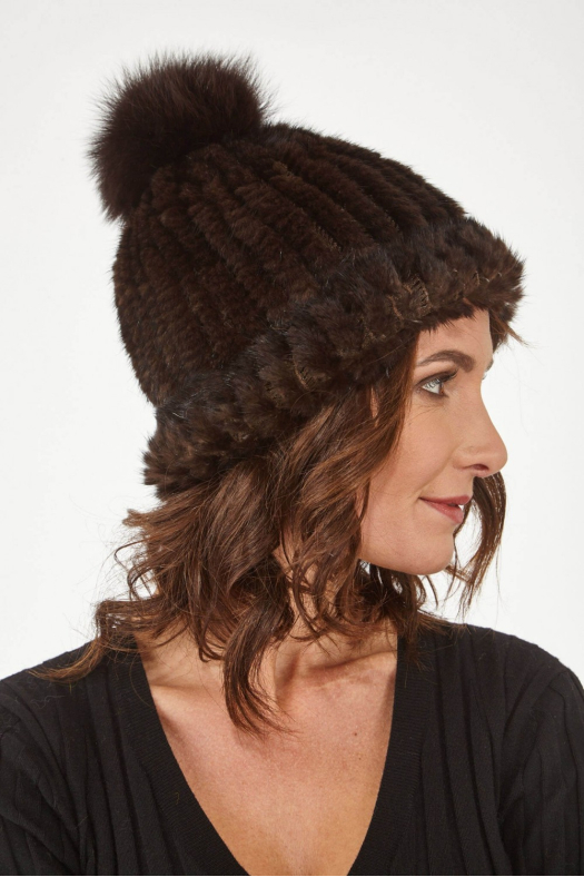 BONNET VISON Marron