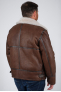 MARIUS PERFECT CLASSIC SHEARLING Marron