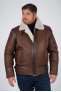 MARIUS PERFECT CLASSIC SHEARLING Marron