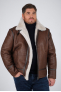 MARIUS PERFECT CLASSIC SHEARLING Marron