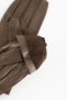 GANTS PIEG Marron glacé