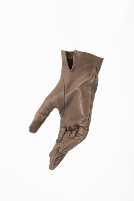 GANTS PIEG Marron glacé