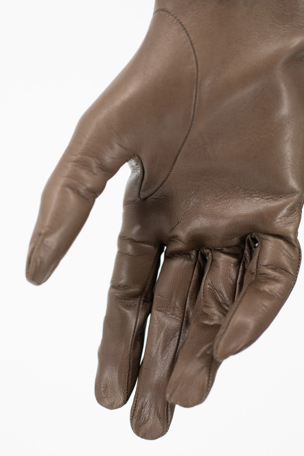 GANTS PIEG Marron glacé