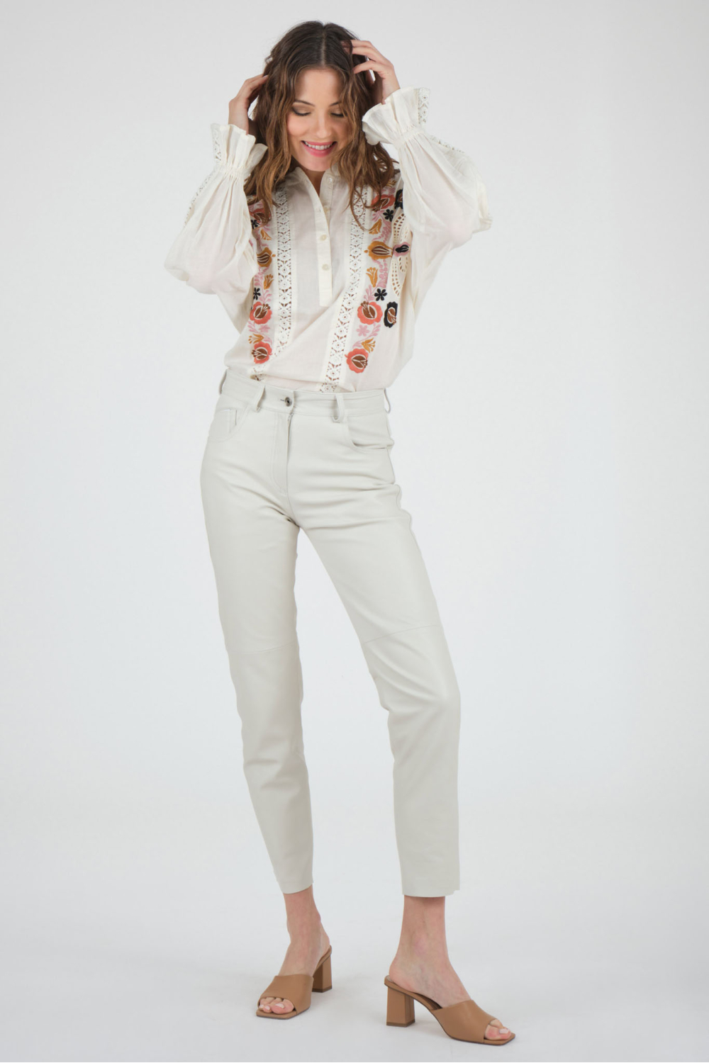 JEANS ICON Blanc