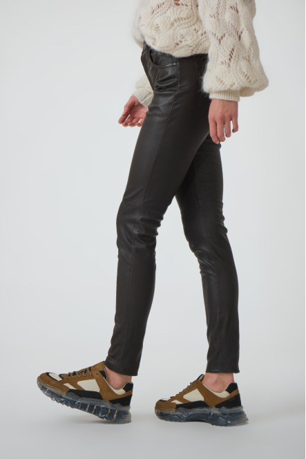 STRETCH PANT Marron