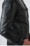 ACHILLE ZIPPER BIKER Noir