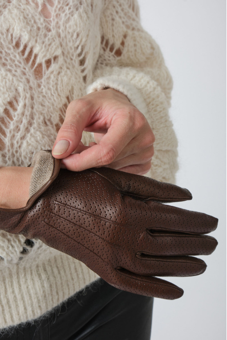 GANTS 118/14 Marron Glacé