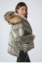 SNOW FUR M 03KA Kaki métallique