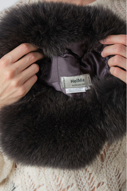 CHAPKA USHANKA Anthracite/Noir