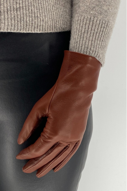 GANTS PIEG Tan/Latte