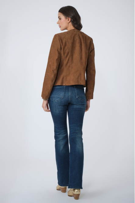 ANNE CLAIRE SUEDE Tabacco
