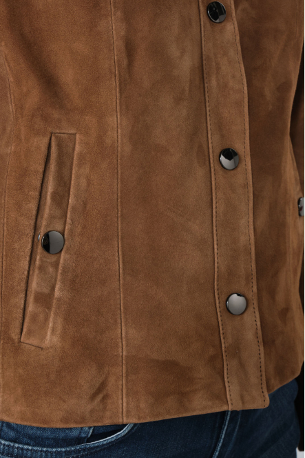 ANNE CLAIRE SUEDE Tabacco