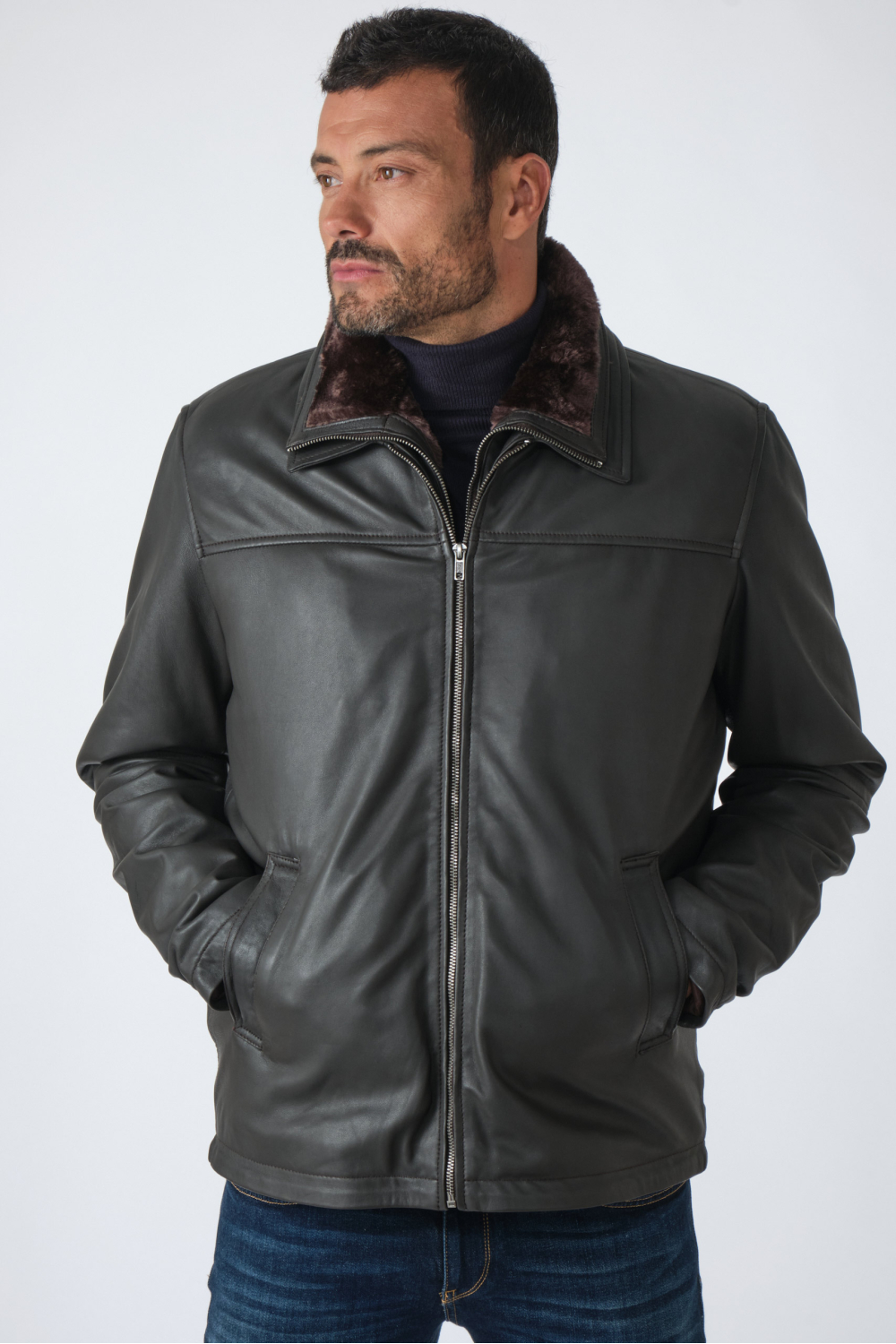 BLOUSON CVN Brown