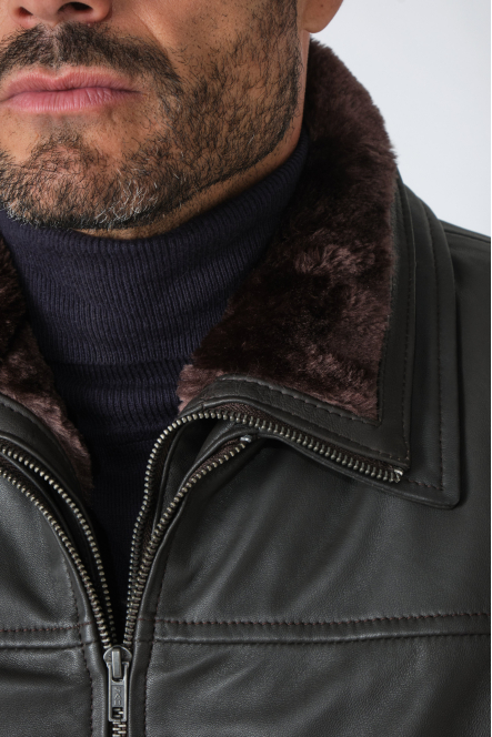 BLOUSON CVN Brown
