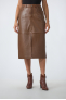 CHARLOTTE LONG SKIRT Gold
