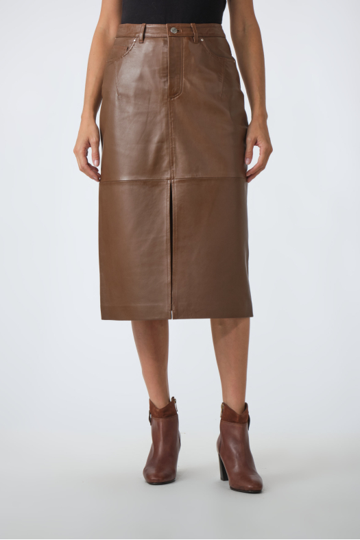 CHARLOTTE LONG SKIRT Gold