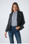 MEGAN BASIC JACKET Black