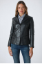 MEGAN BASIC JACKET Black