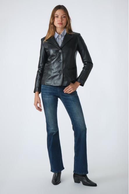 MEGAN BASIC JACKET Black