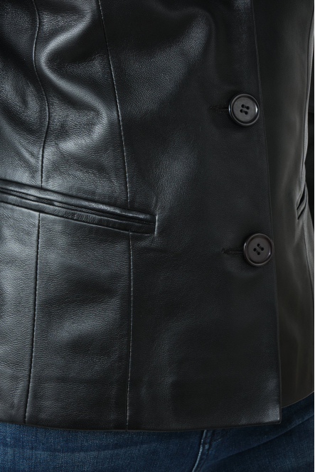 MEGAN BASIC JACKET Black