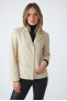 MEGAN BASIC JACKET Ecru