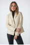 MEGAN BASIC JACKET Ecru