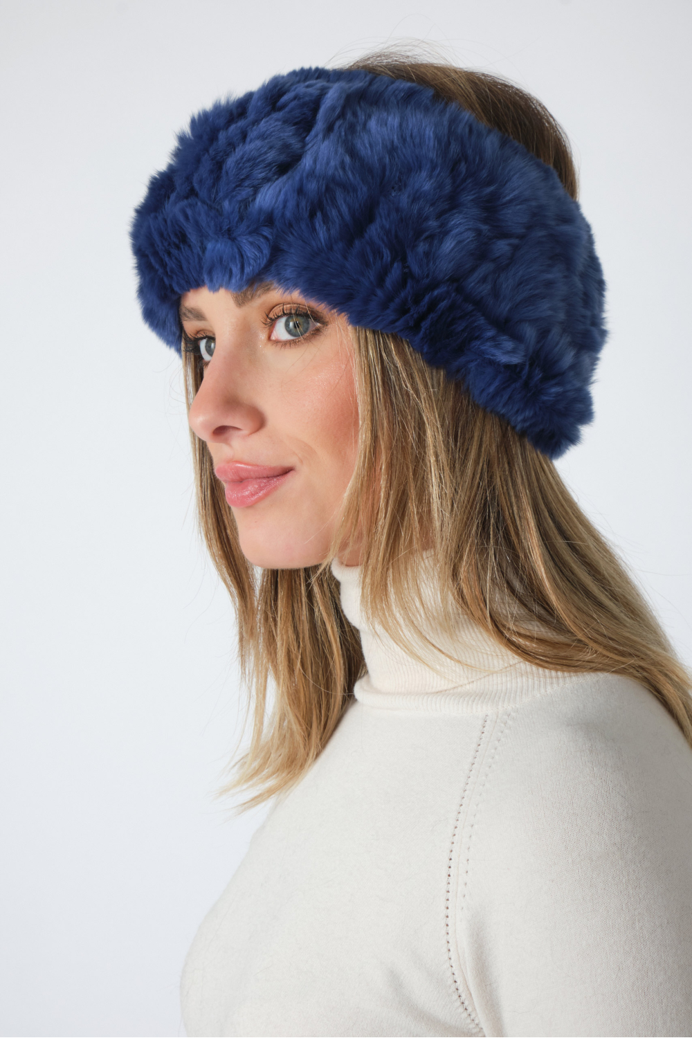 HEADBAND Natural blue