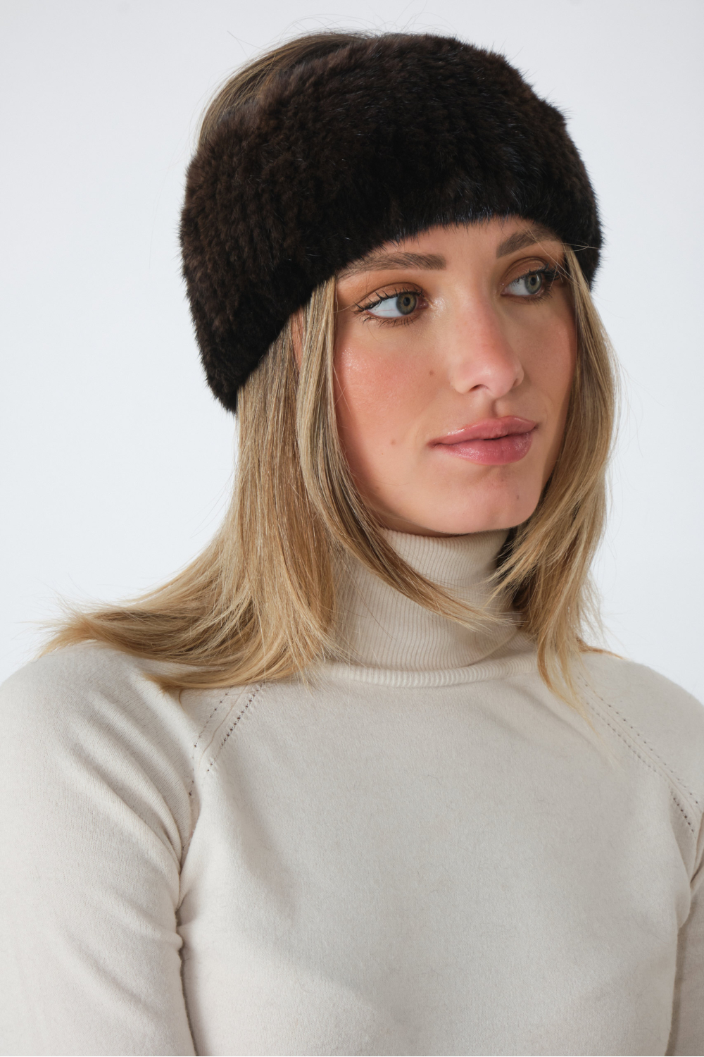 BANDEAU TETE VISON Brown