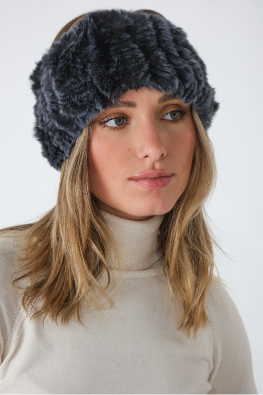 HEADBAND L Bleu Bicolore
