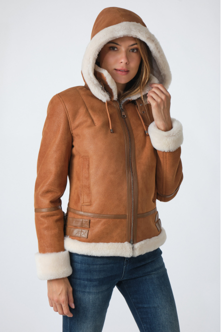 copy of AMALIA HOOD Marron