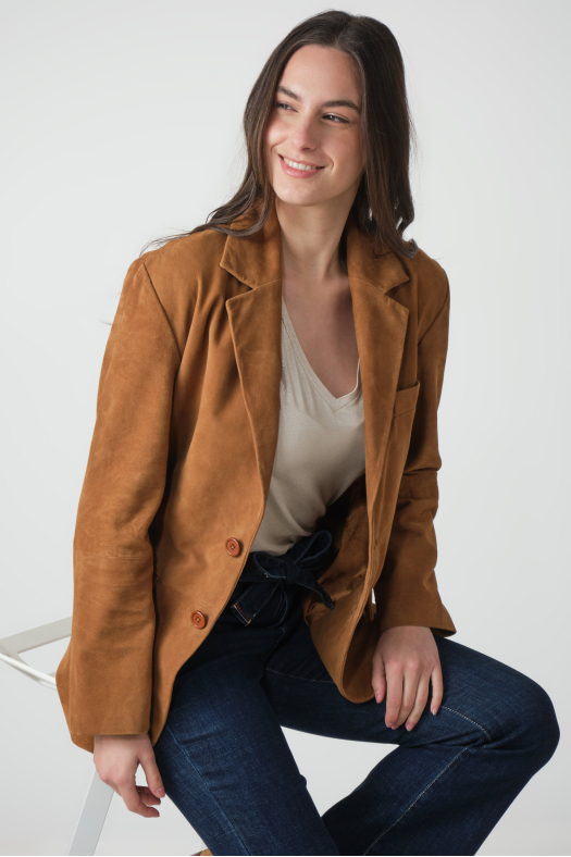 AUDE COOL BLAZER Gold