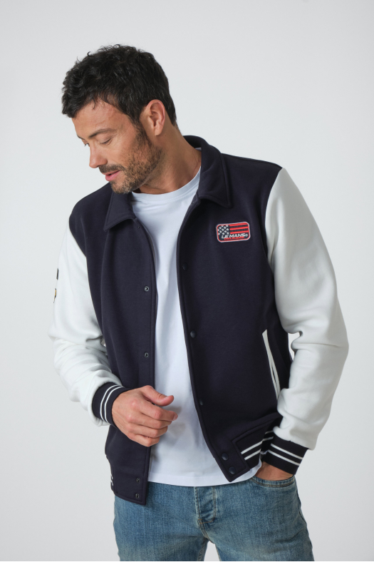 SMQ VARSITY JACKET Navy