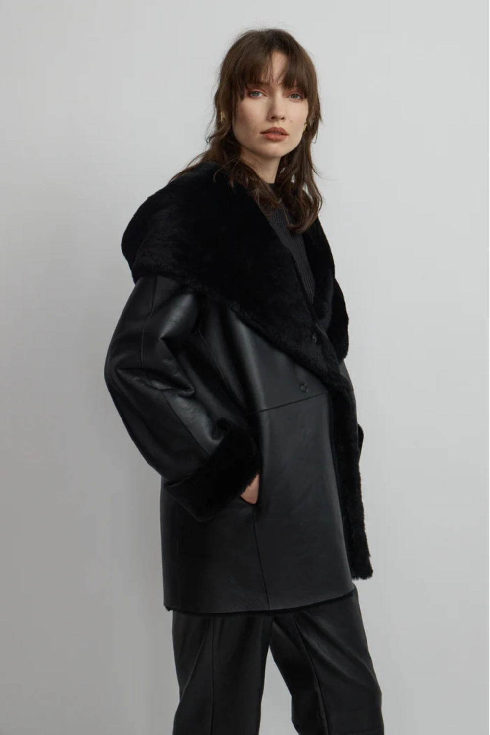 JENNA REVERSIBLE Black