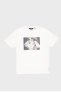 T SHIRT FOCUS Blanc cassé