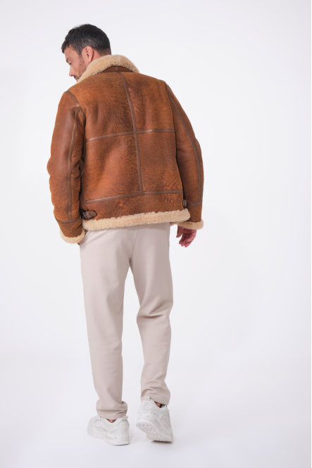 AUGUSTE ICON BOMBARDIER Fauve washed