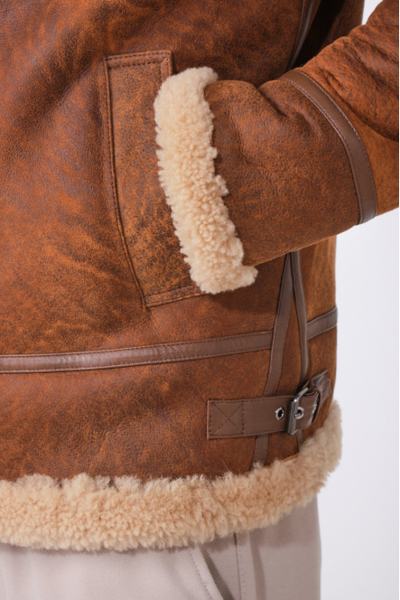 AUGUSTE ICON BOMBARDIER Fauve washed