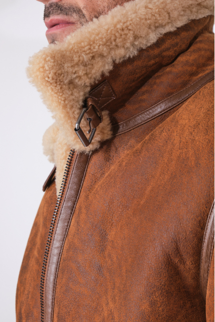 AUGUSTE ICON BOMBARDIER Fauve washed