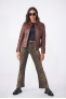 AVA RETRO JACKET marron vintage
