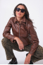 AVA RETRO JACKET marron vintage