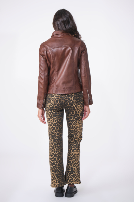 AVA RETRO JACKET marron vintage