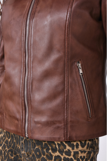 AVA RETRO JACKET marron vintage