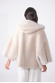 HALLOY SHEARLING Cognac