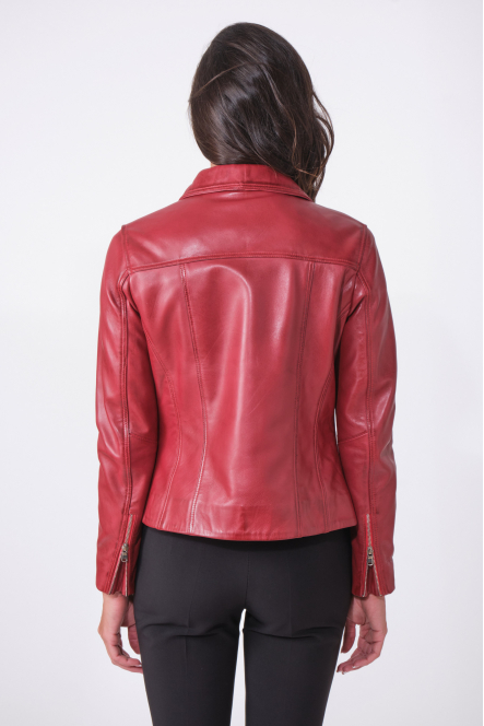 AVA RETRO JACKET rouge